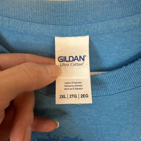 Unisex 2X Arizona State Birding T Shirt Teal Blue Nature Bird Outdoor Lover - Picture 2 of 7